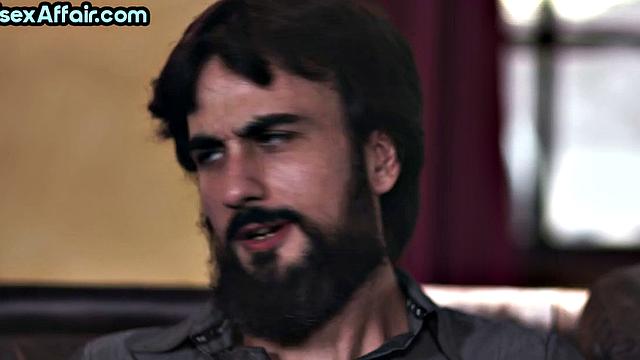 Inked bisexual babe gets pussyeaten while her IR BF gets fucked