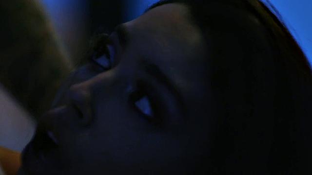 Stunning babe sucks cock and gets pussypounded by her lover