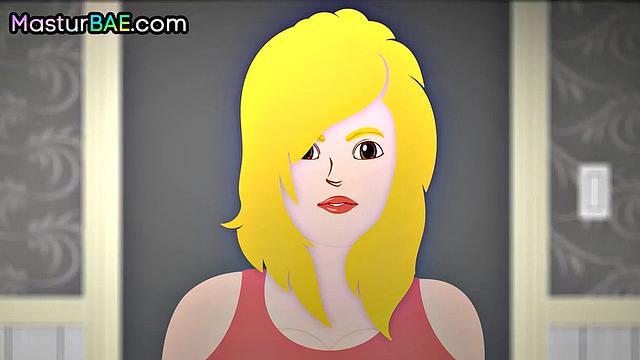 Horny stunning babe pussy destroyed