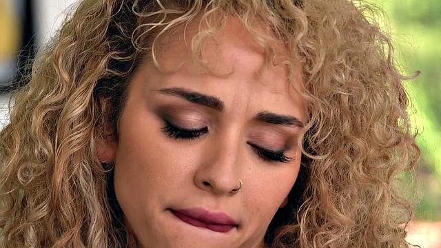 Beauty babe banged by dildo