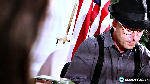 Busty May West gets a private dick in her asshole