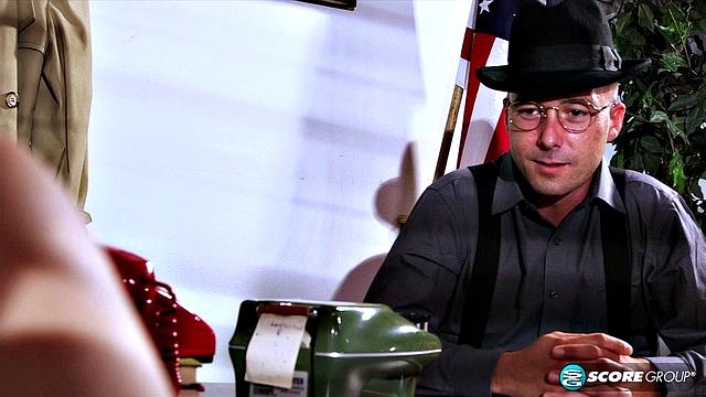 Busty May West gets a private dick in her asshole