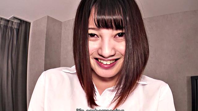Nana Okamoto shows how she gives pleasure