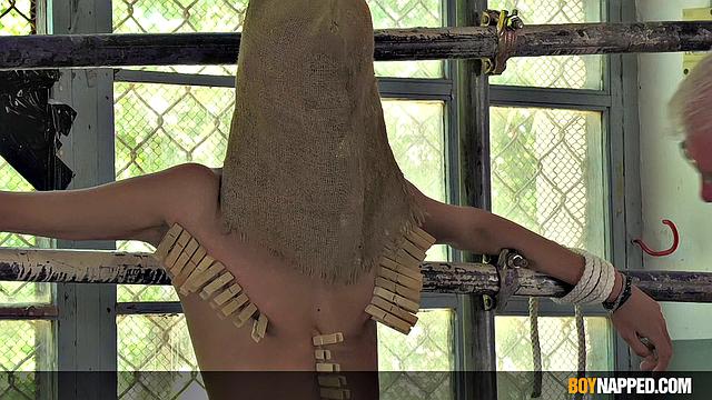 Tormenting a Well-Endowed Twink Prisoner - Part 1 - Ricky Vilela & Sebastian Kane