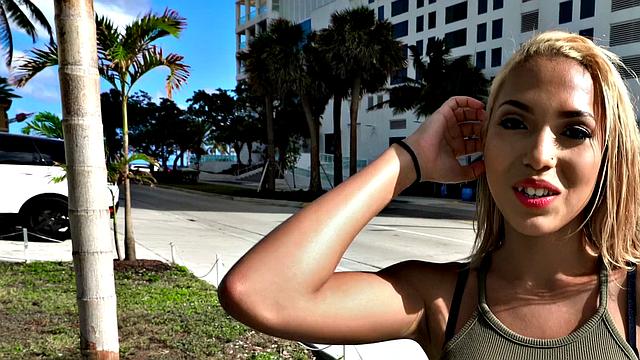 Miami Latina Goes Straight for Cash