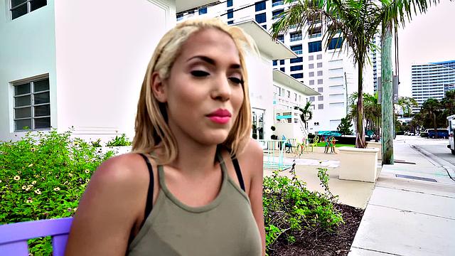 Miami Latina Goes Straight for Cash