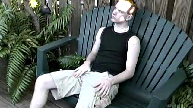 Zachary Pierce returns from a busy day of sightseeing, shopping and cruising. He decides to slip into a secluded outdoor spot and relieve his sexual tension. Zachary quickly tears away his clothing to reveal the fine contours of his naked physique.