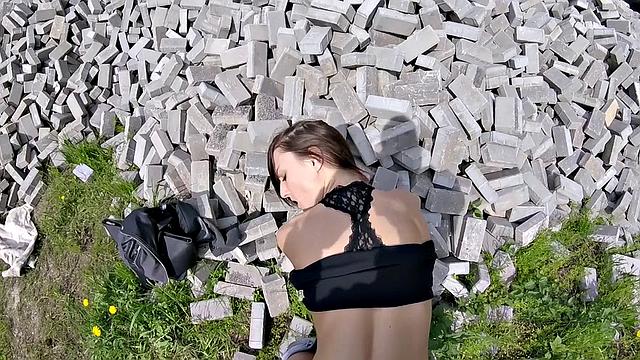 Cowgirl Riding Outdoors