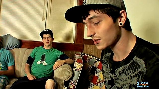 Straight Thug Cum Party - Welsey, Slip And Lex Fun