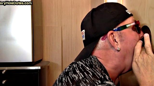 Gloryhole IR BJ bareback fucked in private video