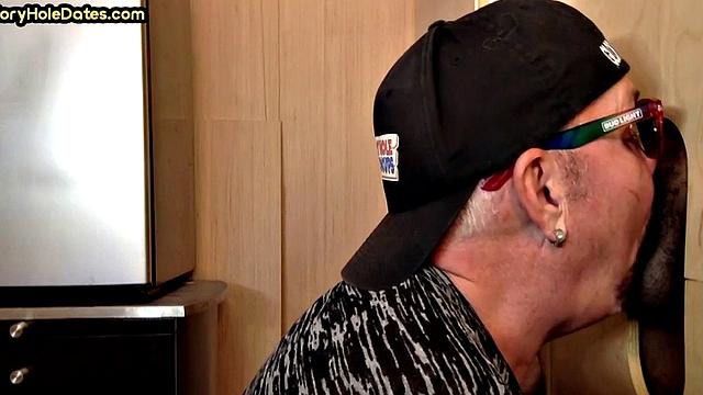 Gloryhole IR BJ bareback fucked in private video