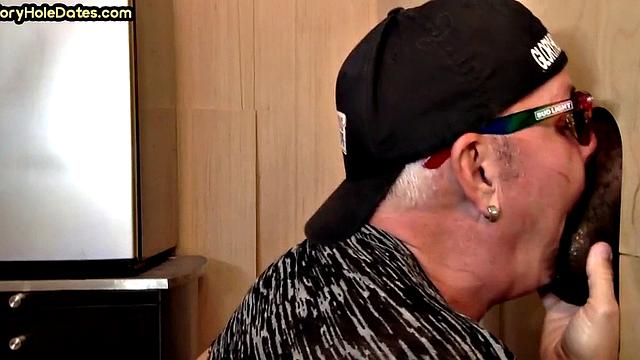 Gloryhole IR BJ bareback fucked in private video