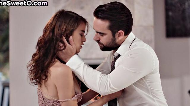 Sweet babe passionately drilled