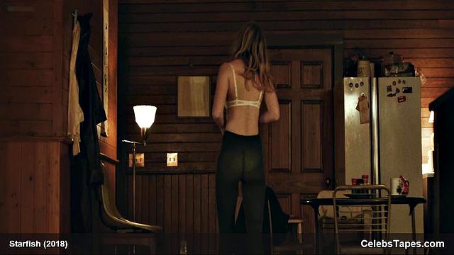 Virginia Gardner's Masturbating