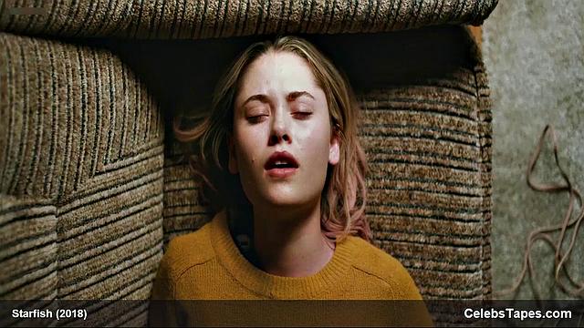 Virginia Gardner's Masturbating