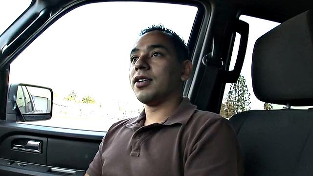 Sexy bukkake teen fucks cock in all poses