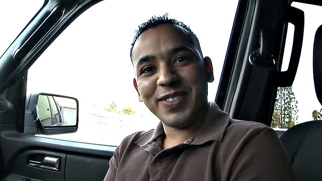 Sexy bukkake teen fucks cock in all poses