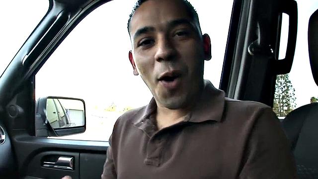 Sexy bukkake teen fucks cock in all poses