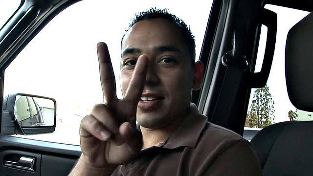 Sexy bukkake teen fucks cock in all poses