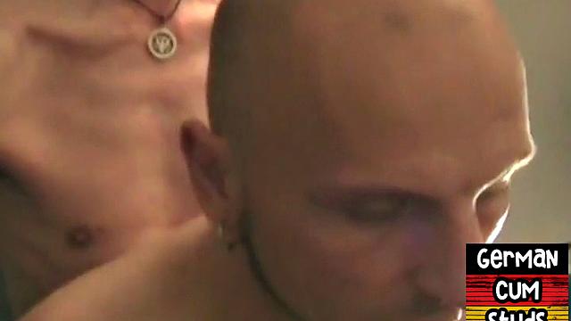 Cocksucking german action with BF