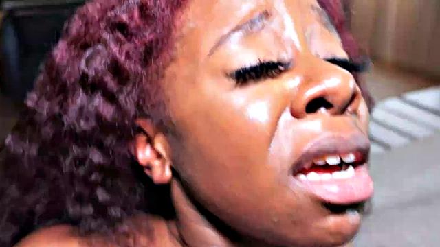 stretch3x in her pussy long strokes Nicole Valentine big booty