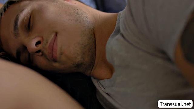 Swapping places with stepbro's TS girlfriend