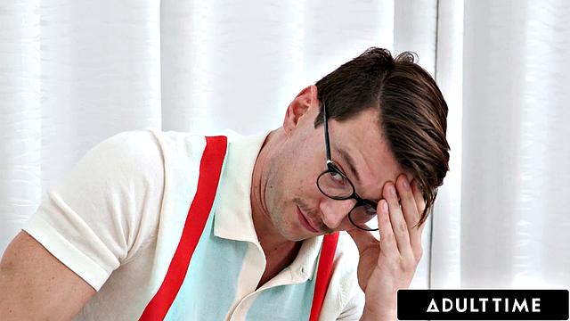 ADULT TIME - Pushover Cuckold Man Watches Bride-To-Be Kenna James Have Amazing Sex With His Friend