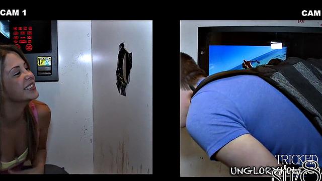 Amateur fooled in gloryhole