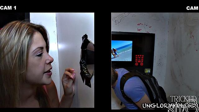 Amateur fooled in gloryhole