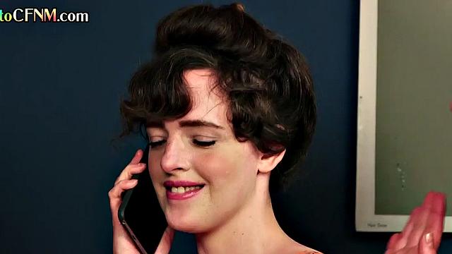 CFNM amateur british femdoms give group HJ till the cumshot