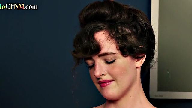 CFNM amateur british femdoms give group HJ till the cumshot