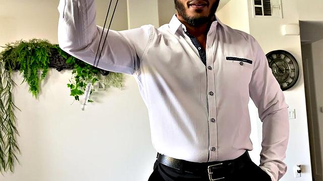 Bottom POV barebacked in closeup by black dick