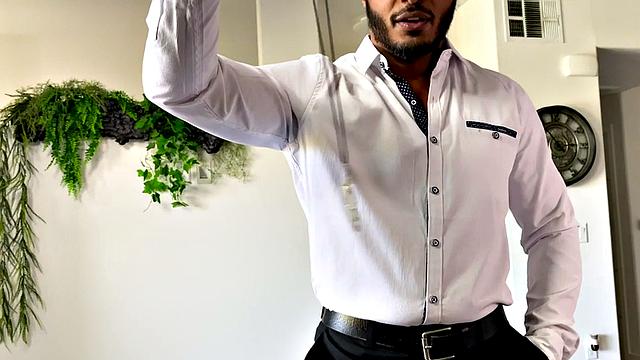 Bottom POV barebacked in closeup by black dick