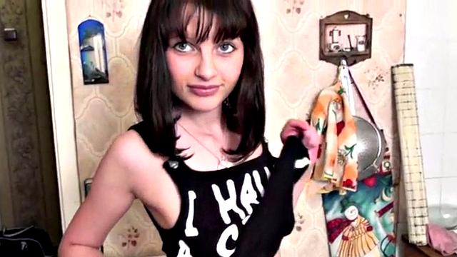 Clit play little tammy touches herself