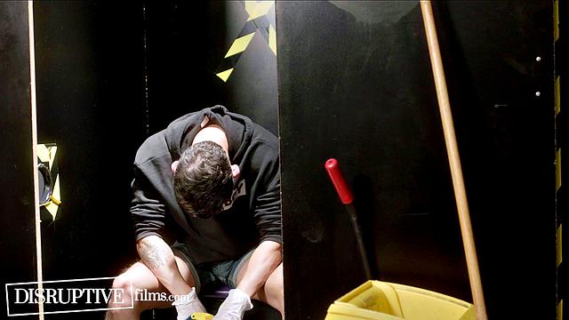 Sex Club Janitor Finds Surprise Cleaning Gloryhole - Des Irez, Mason Lear - DisruptiveFilms