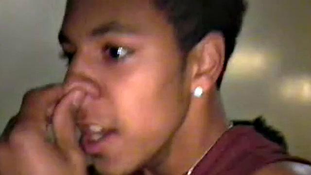 Doggystyled college teen takes cock