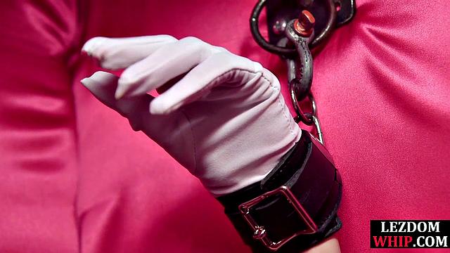 Whipped babe satisfying her mistress