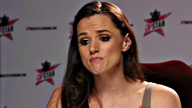 Jasmine Summers in a hot business suit gets DP'd in a restaurant