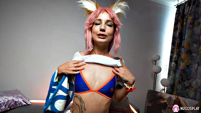 Furry Babe, Mint, Enjoys A Hard Dick