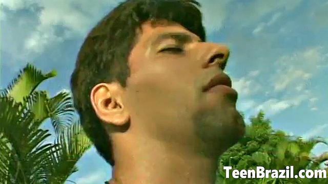 Horny Teen from Brazil has Sex on Beach