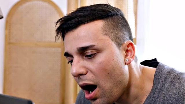 Curvy redhead passionately riding lover's cock