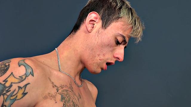 Skinny Latin lovers in anal endeavor