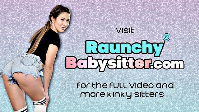 Pierced nanny gets pounded by DILF