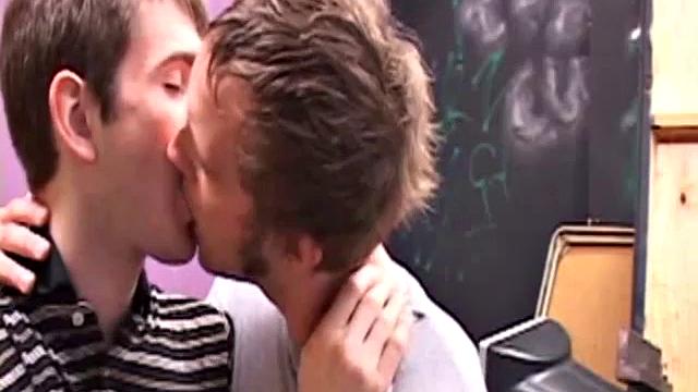 After swapping spit James and Dorian strip each other naked and suck each other's cock. They work their big dicks, until Dorian shoots cum all over James' face. James follows by unloading on Dorian's face.