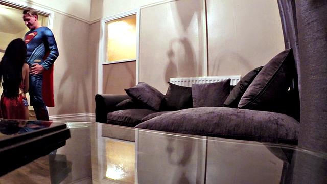 Watch as a kinky cop gets down and dirty in a cosplay-fueled threesome