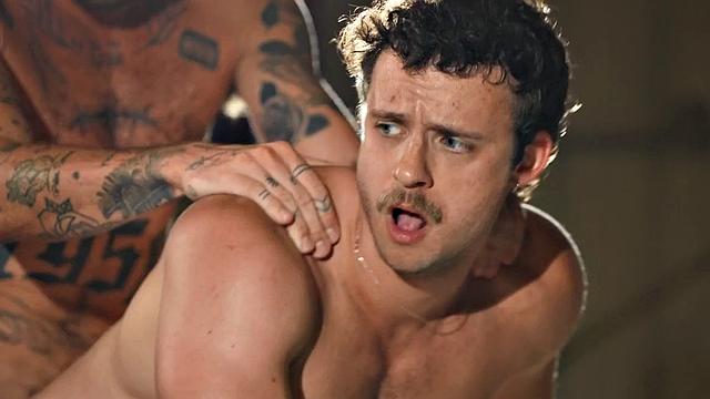 Gay stud got his asshole demolished by a baseball bat