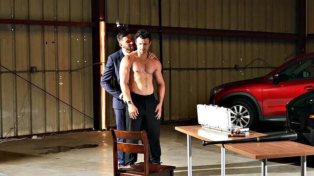 Gay stud got his asshole demolished by a baseball bat