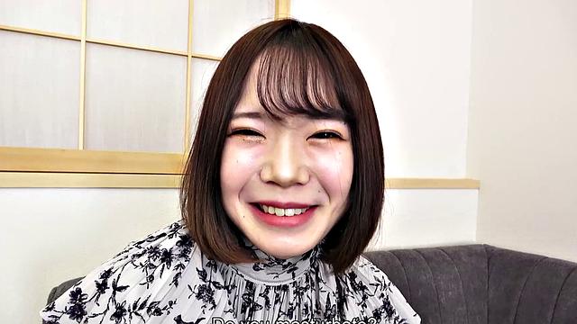 Cute Ayumi is single and our amateur sex partner today