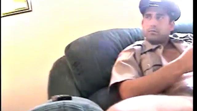 Straight Cop Gets Off