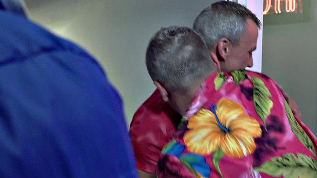 Tattooed babe accidentally deepthroats in lustful hostel fuckfest